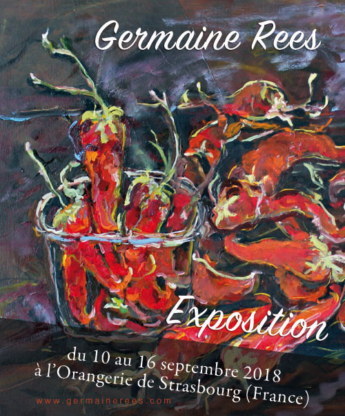 Germaine Rees expose à Strasbourg, au Parc de l'Orangerie