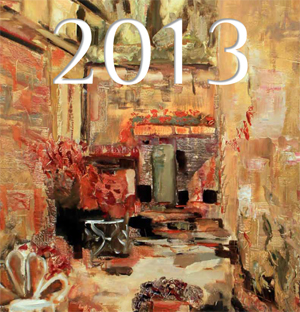 Germaine Rees a été choisie pour illustrer le calendrier 2013 du Crédit Mutuel d'Alsace