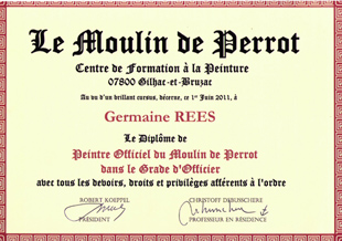 diplome du moulin de perrot