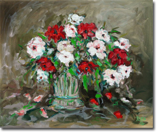 Les pivoines - Germaine Rees - REES G.